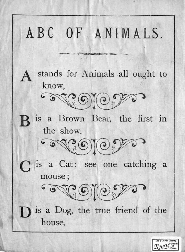 Scan 0002 of The ABC of animals [State 2]