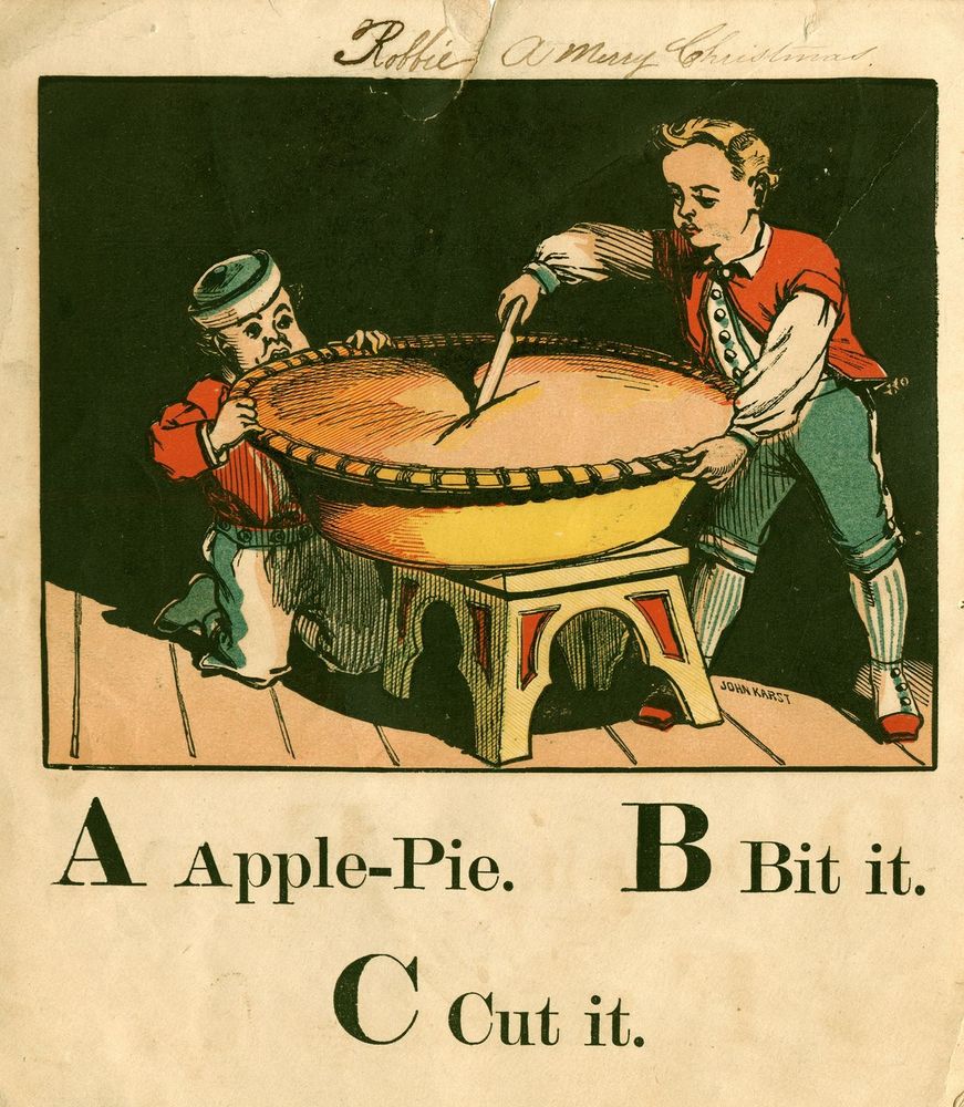 Scan 0002 of ABC, story of an apple pie