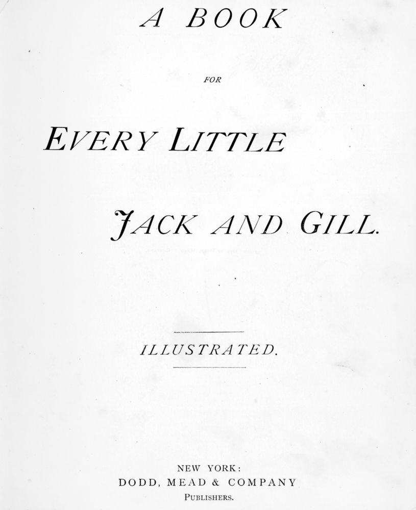 Scan 0005 of A book for every little Jack and Gill