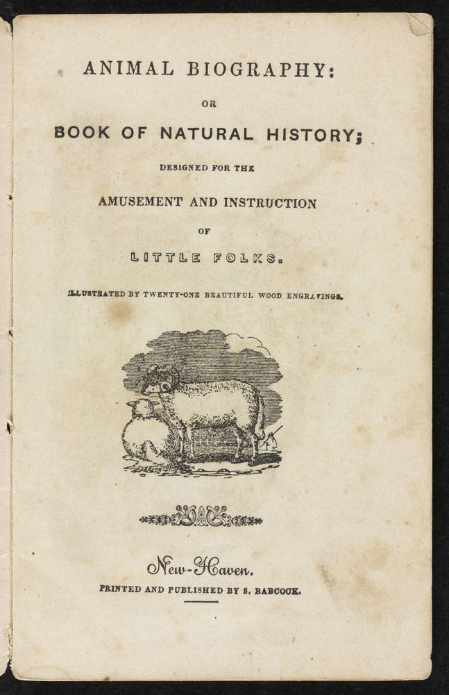 Scan 0003 of Animal biography, or, Book of natural history