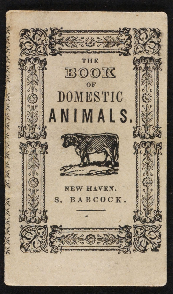 Scan 0001 of The book of domestic animals