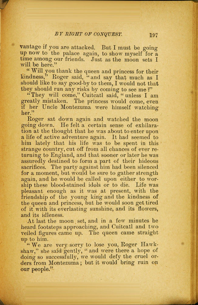 Scan 0209 of By right of conquest, or, With Cortez in Mexico
