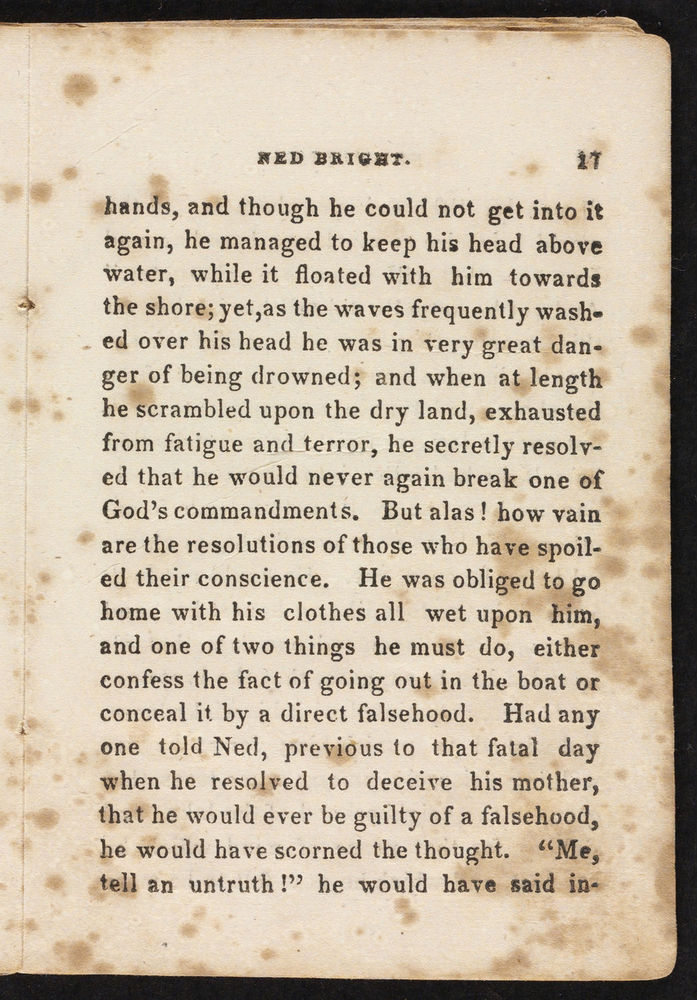 Scan 0019 of Conscience disobeyed, or, Story of Ned Bright