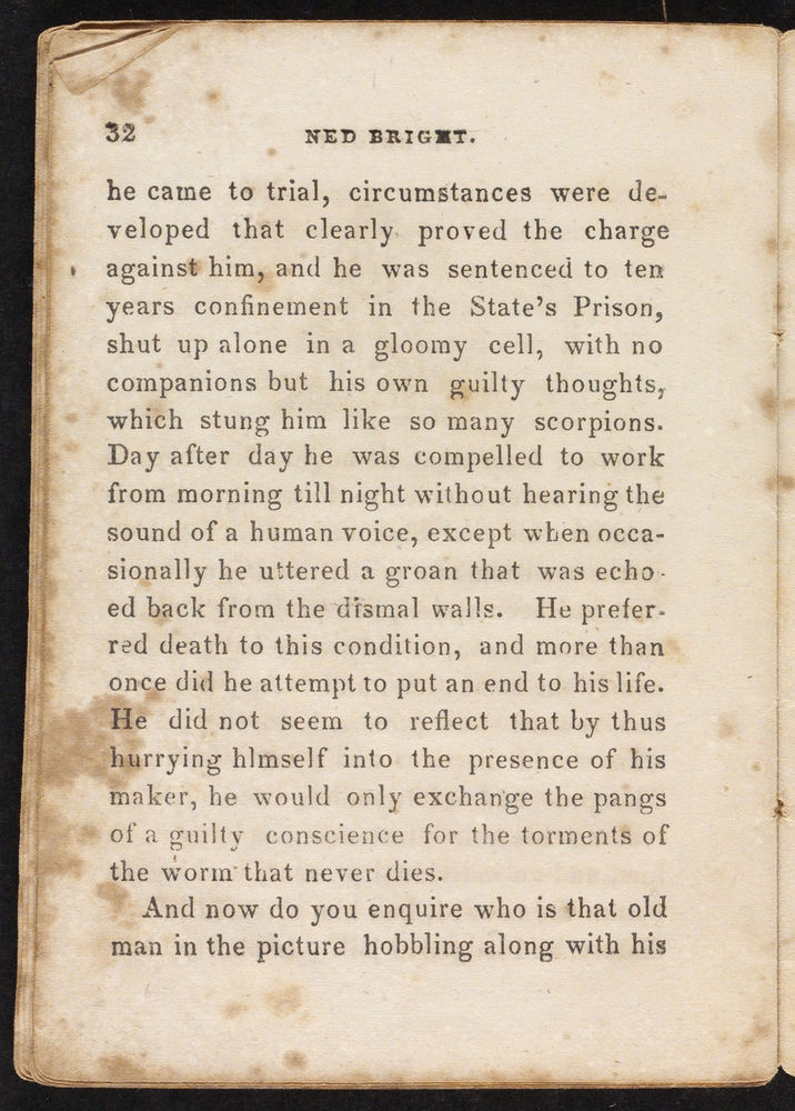 Scan 0034 of Conscience disobeyed, or, Story of Ned Bright