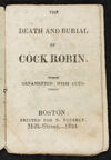 Thumbnail 0003 of The death and burial of Cock Robin