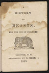 Thumbnail 0003 of A history of beasts for the use of children
