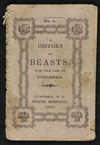 Read A history of beasts for the use of children