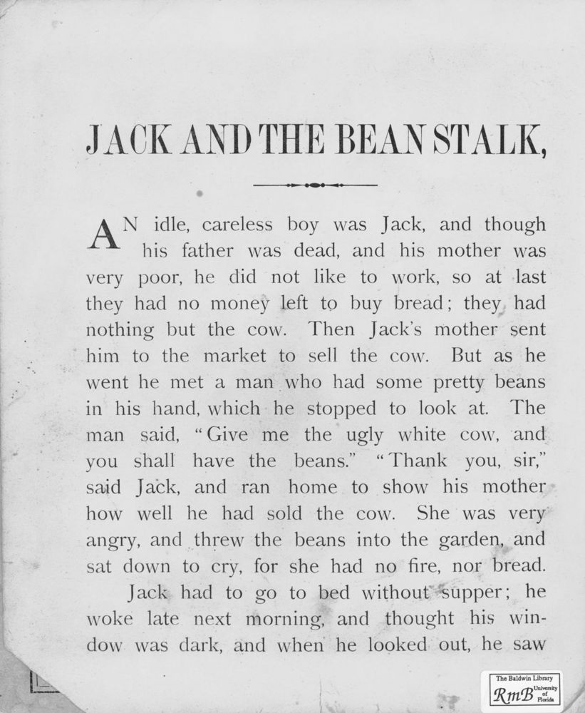Scan 0002 of Jack and the bean-stalk