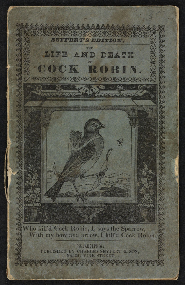 Scan 0001 of The life and death of Cock Robin