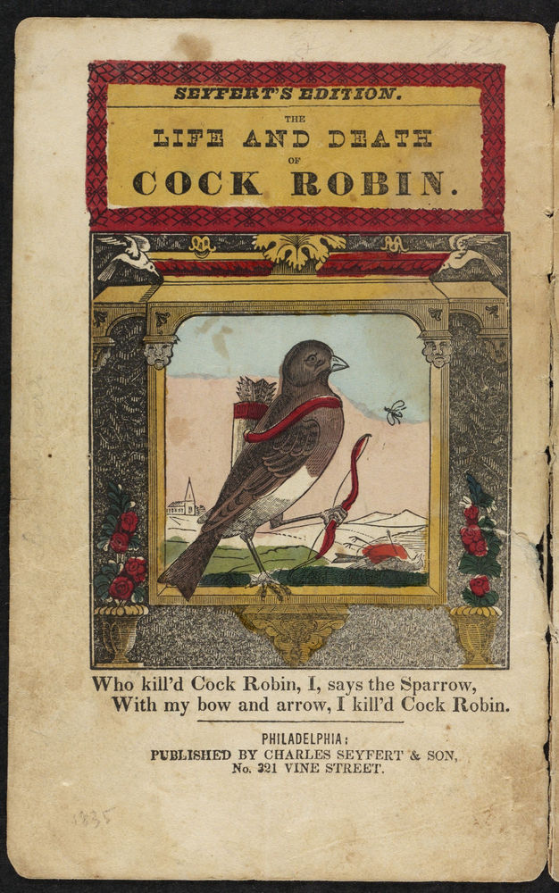 Scan 0002 of The life and death of Cock Robin