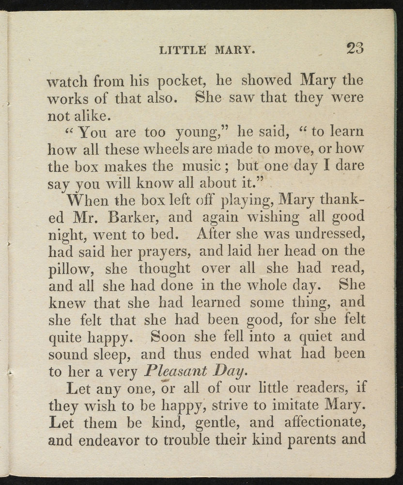 Scan 0025 of Little Mary, or, The pleasant day