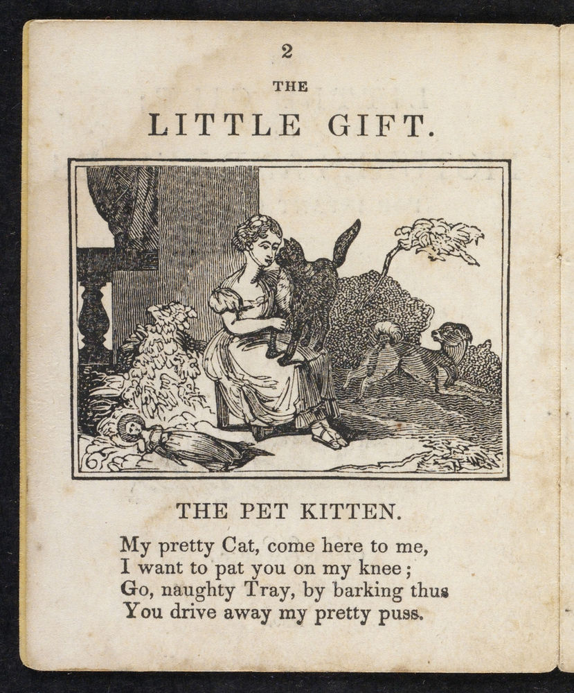 Scan 0004 of The little gift, or, Pictures and verses for infant readers