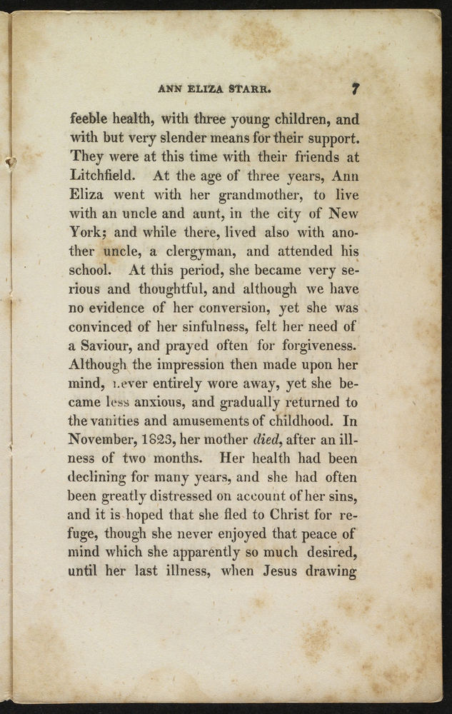 Scan 0009 of Memoir of Ann Eliza Starr of Connecticut