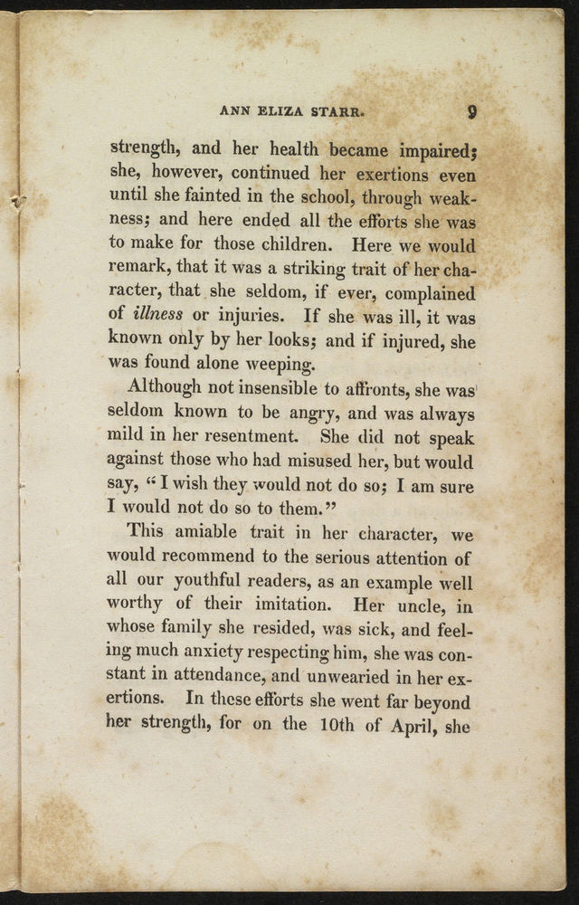 Scan 0011 of Memoir of Ann Eliza Starr of Connecticut