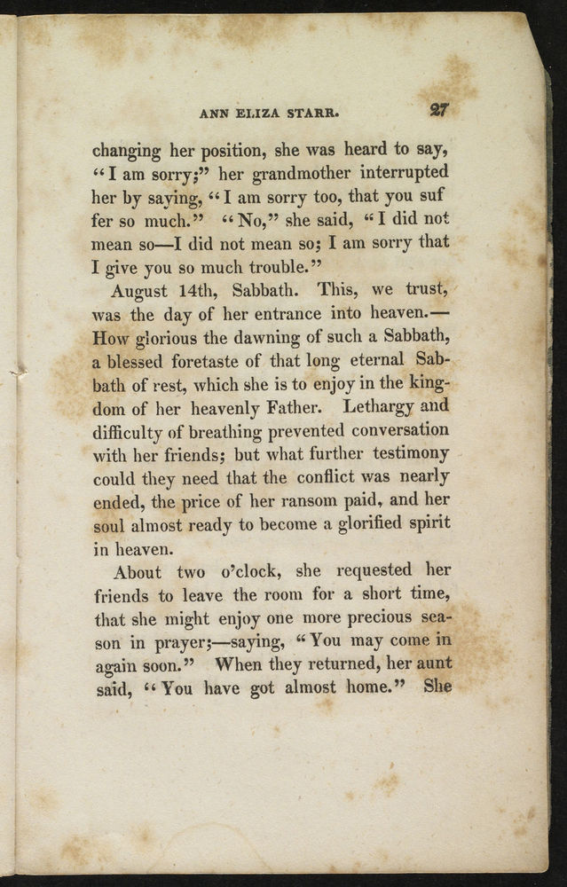 Scan 0029 of Memoir of Ann Eliza Starr of Connecticut