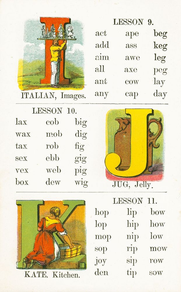 Scan 0006 of Nursery ABC and simple speller [State 2]