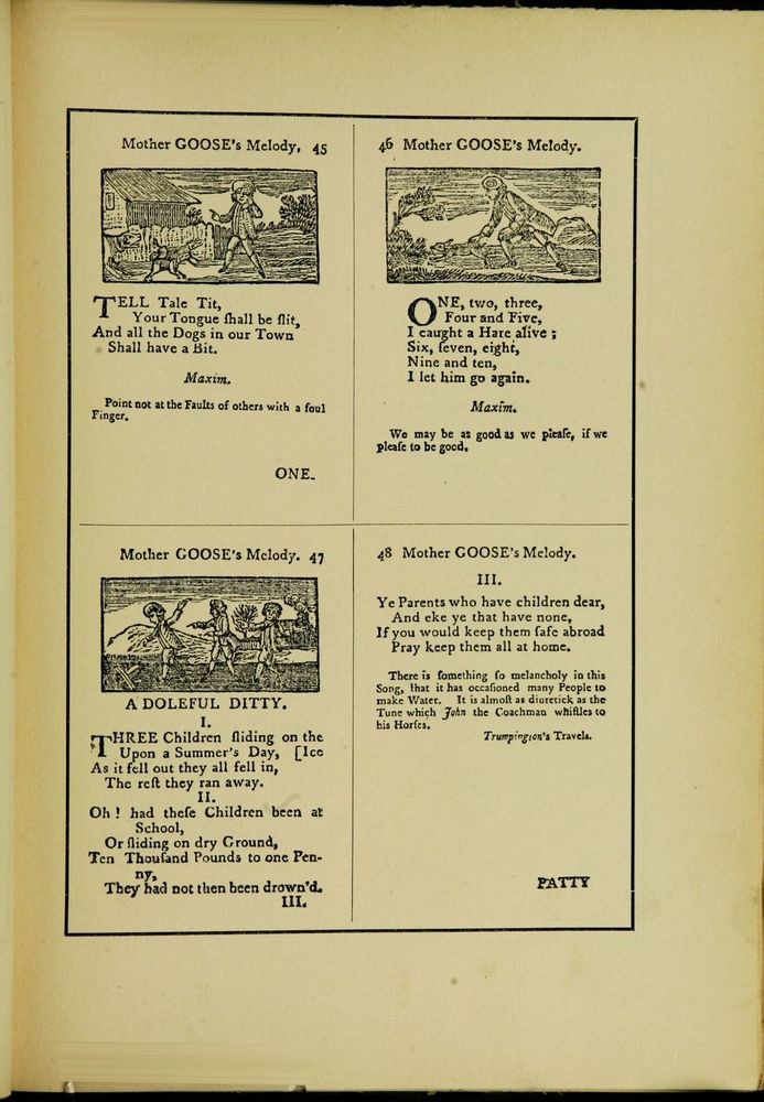 Scan 0061 of The original Mother Goose
