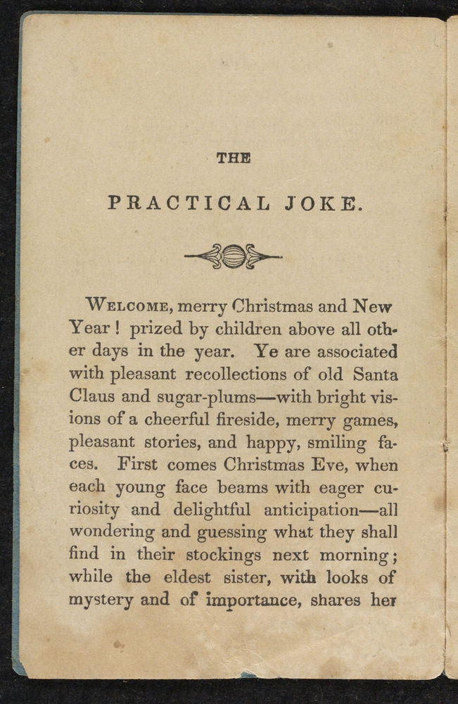Scan 0004 of The practical joke, or, The Christmas story of Uncle Ned