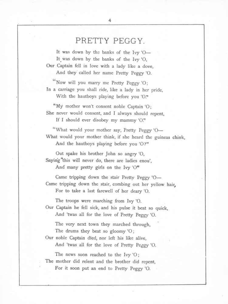 Scan 0006 of Pretty Peggy and other ballads