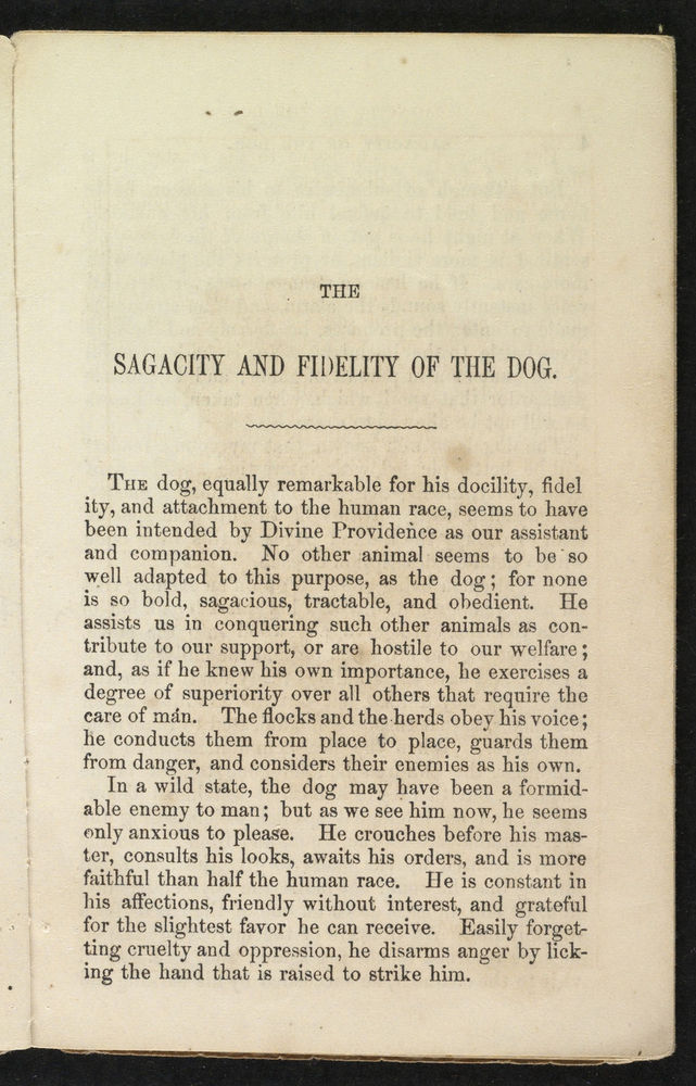 Scan 0005 of Sagacity and fidelity of the dog