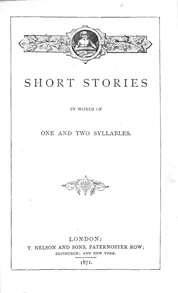 Scan 0006 of Short stories in words of one and two syllables