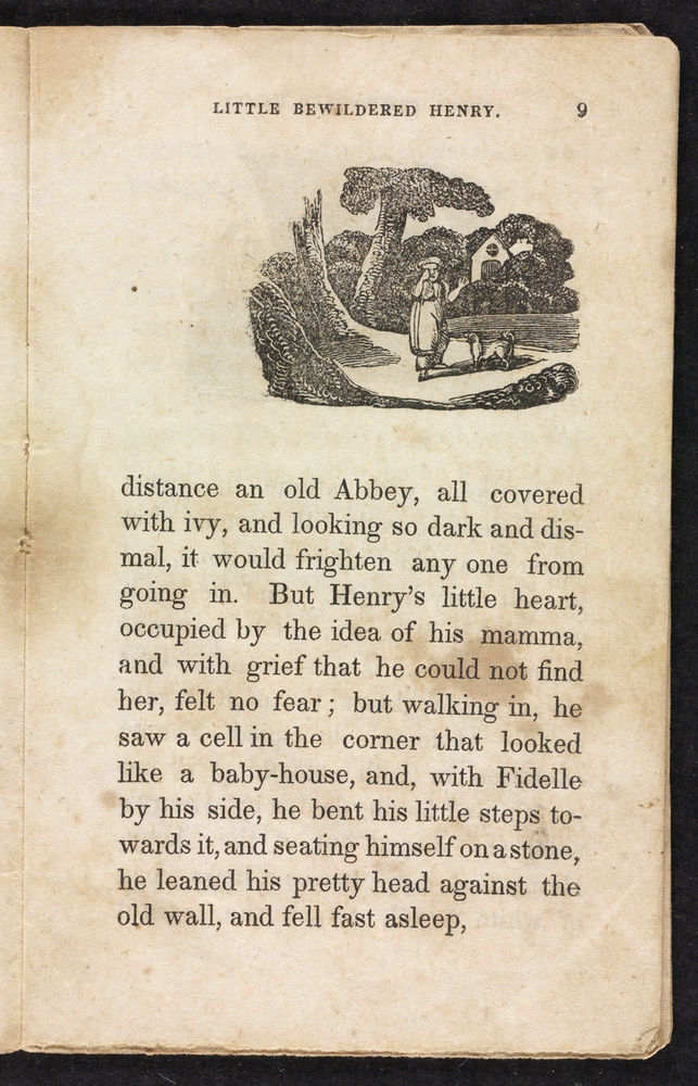 Scan 0009 of The singular and extraordinary adventures of poor little bewildered Henry, who was shut up in an old abbey for three weeks