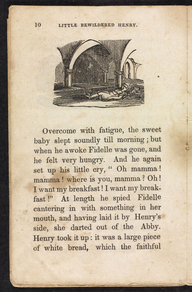 Scan 0010 of The singular and extraordinary adventures of poor little bewildered Henry, who was shut up in an old abbey for three weeks