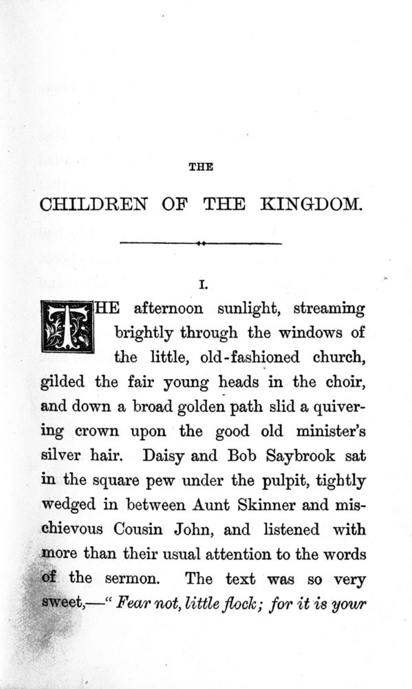 Scan 0009 of The children of the kingdom, and other stories