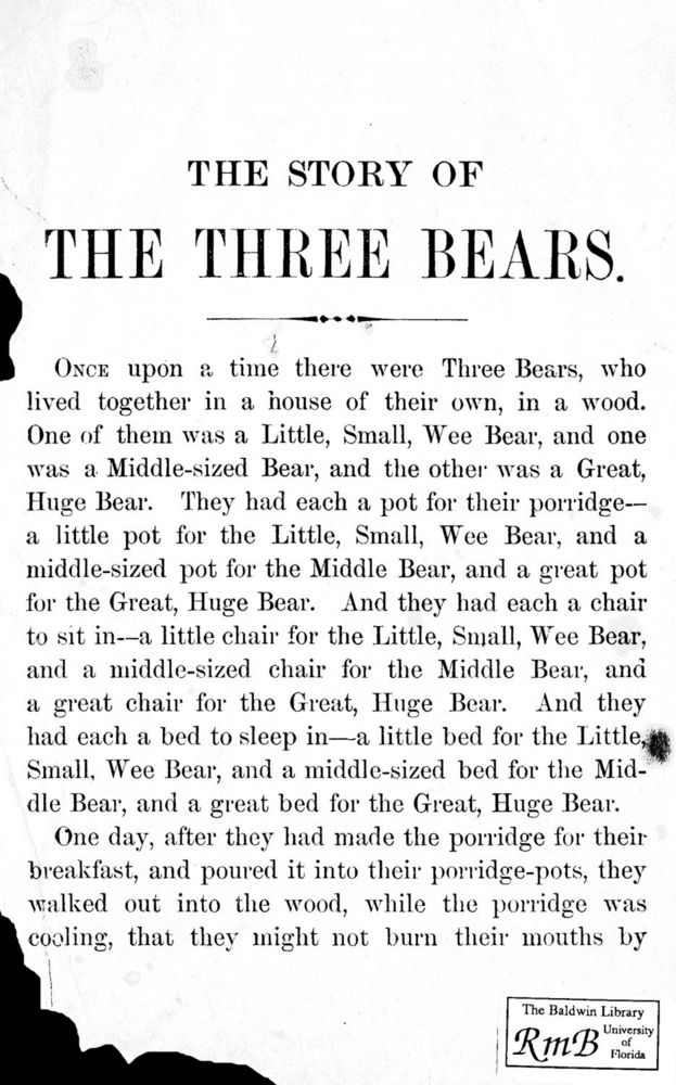 Scan 0002 of The three bears