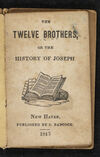 Thumbnail 0005 of The twelve brothers, or, The history of Joseph