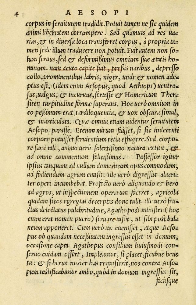Scan 0008 of Aesopi Phrygis et aliorum fabulae