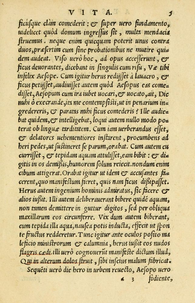 Scan 0009 of Aesopi Phrygis et aliorum fabulae