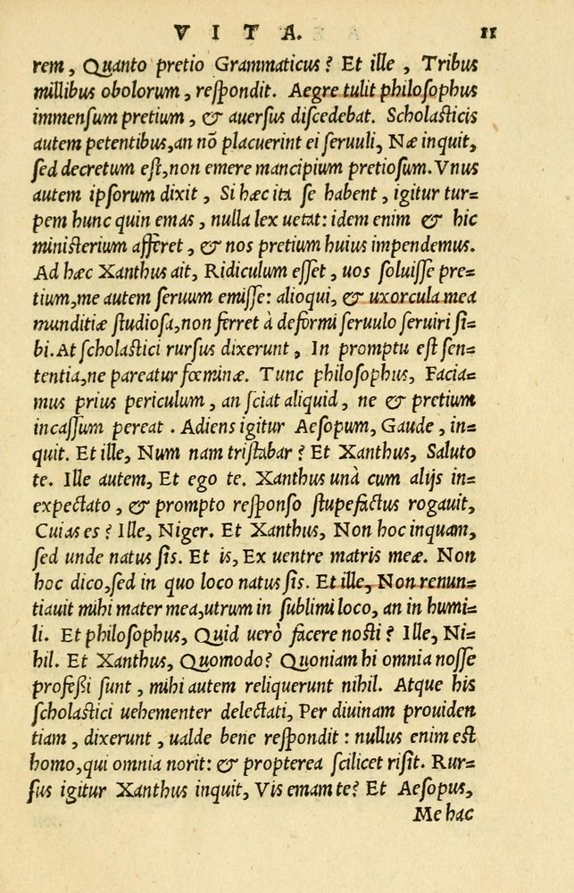 Scan 0015 of Aesopi Phrygis et aliorum fabulae