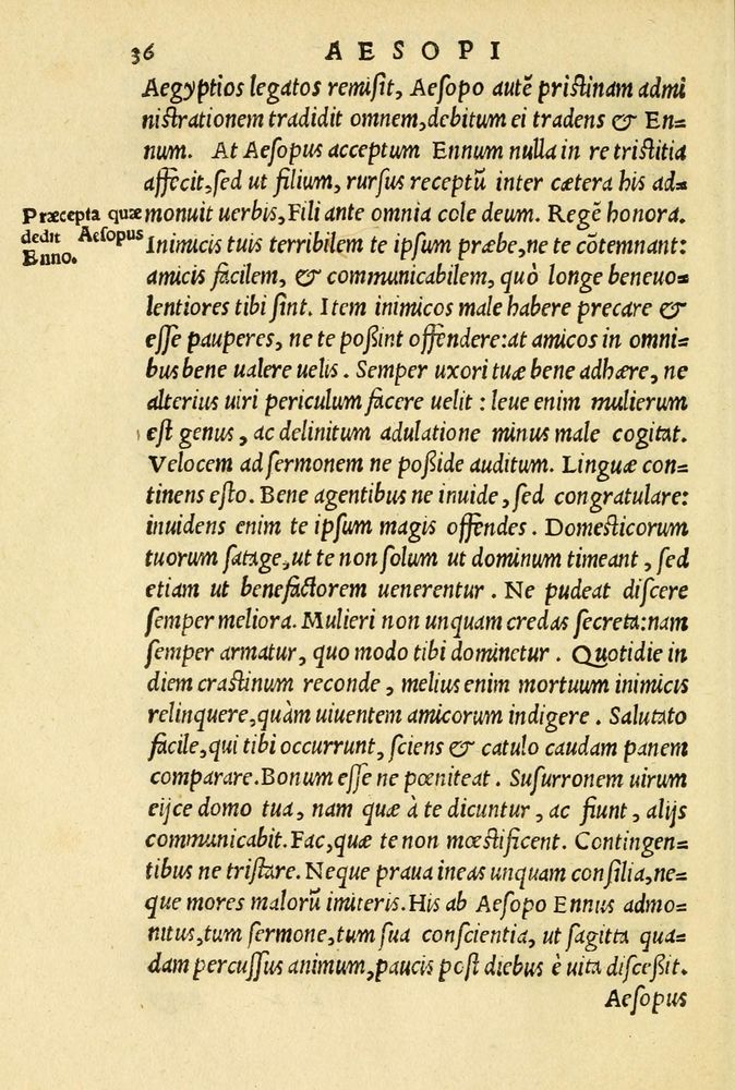 Scan 0040 of Aesopi Phrygis et aliorum fabulae
