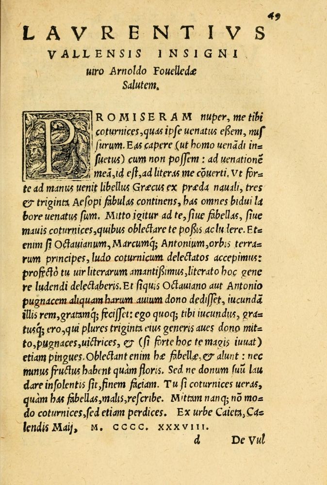 Scan 0053 of Aesopi Phrygis et aliorum fabulae