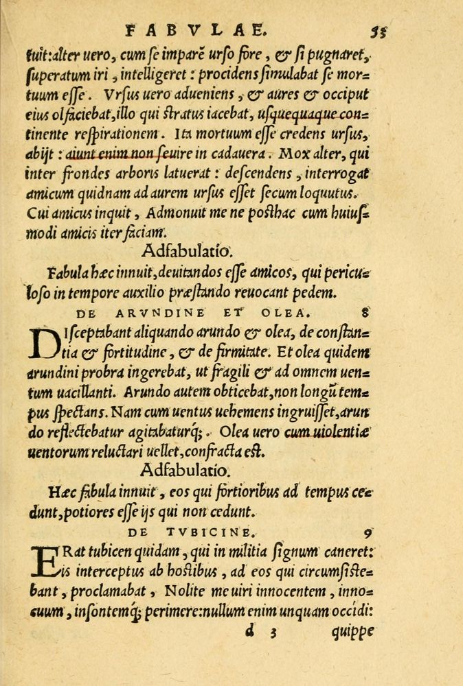 Scan 0057 of Aesopi Phrygis et aliorum fabulae