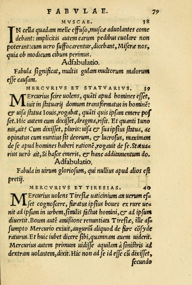 Scan 0083 of Aesopi Phrygis et aliorum fabulae