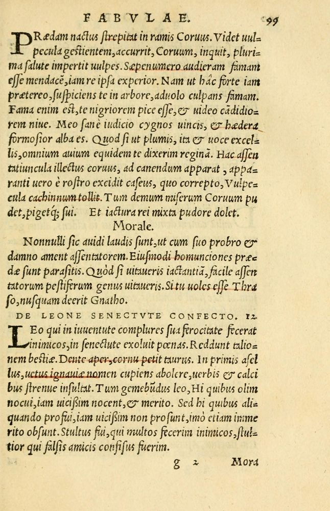 Scan 0103 of Aesopi Phrygis et aliorum fabulae