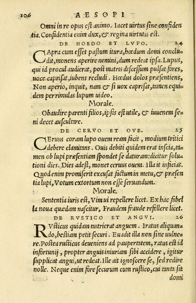 Scan 0110 of Aesopi Phrygis et aliorum fabulae