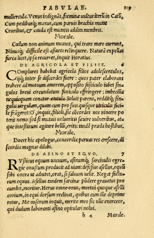 Scan 0123 of Aesopi Phrygis et aliorum fabulae