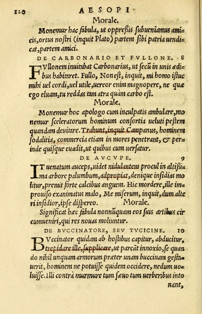 Scan 0124 of Aesopi Phrygis et aliorum fabulae