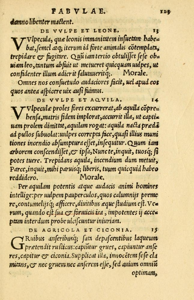 Scan 0127 of Aesopi Phrygis et aliorum fabulae