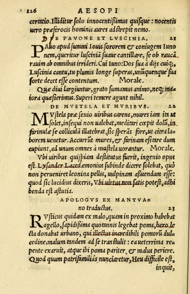 Scan 0130 of Aesopi Phrygis et aliorum fabulae