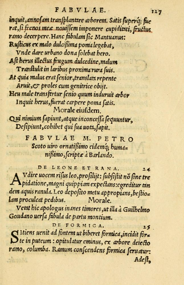 Scan 0131 of Aesopi Phrygis et aliorum fabulae