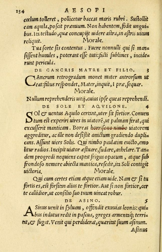 Scan 0138 of Aesopi Phrygis et aliorum fabulae