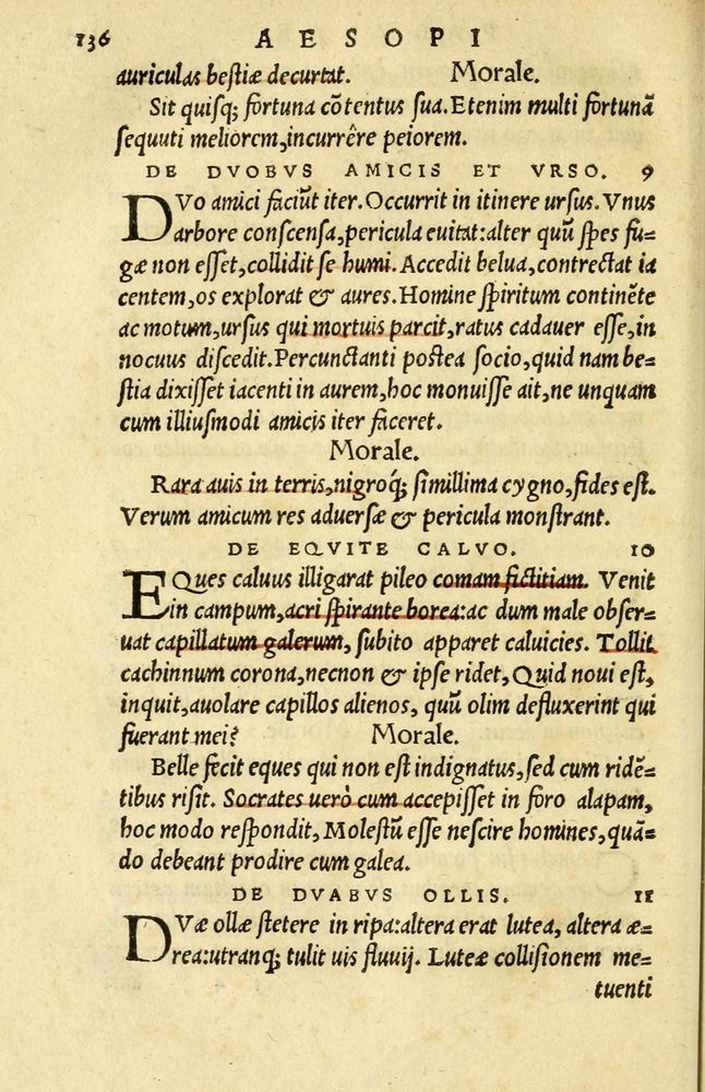 Scan 0140 of Aesopi Phrygis et aliorum fabulae