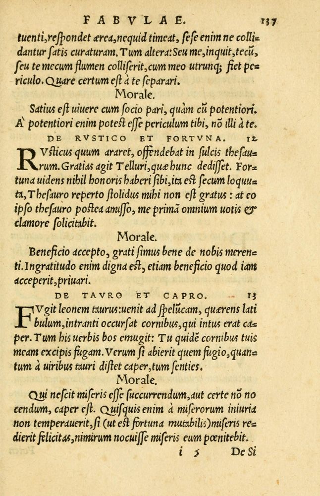 Scan 0141 of Aesopi Phrygis et aliorum fabulae