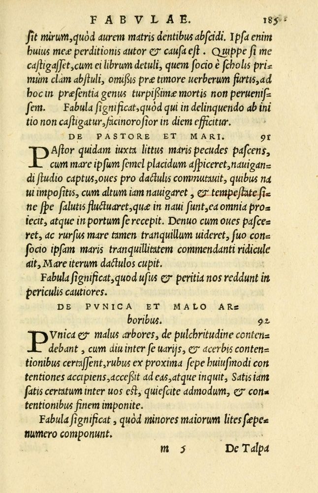Scan 0159 of Aesopi Phrygis et aliorum fabulae