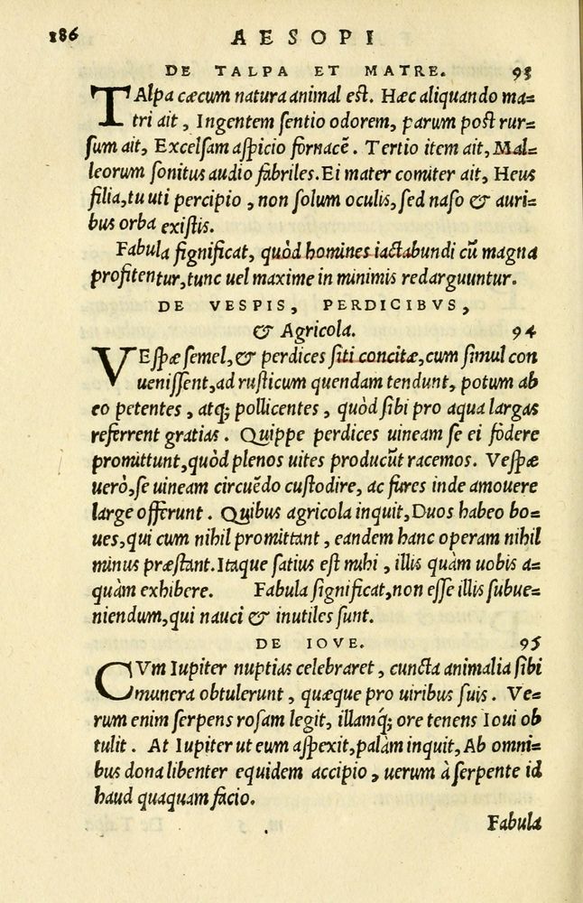 Scan 0160 of Aesopi Phrygis et aliorum fabulae