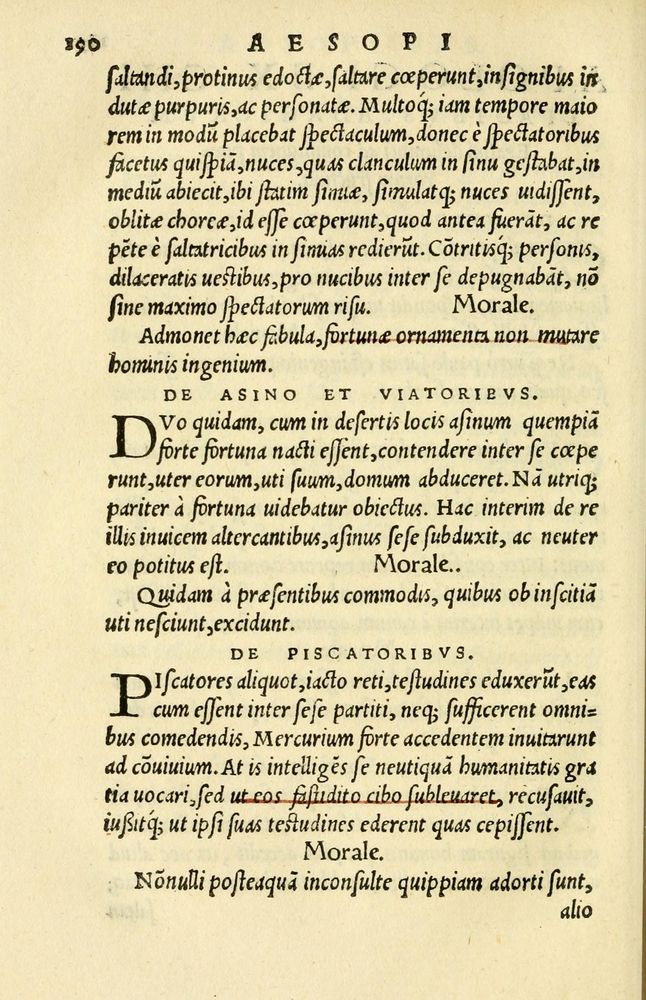 Scan 0164 of Aesopi Phrygis et aliorum fabulae